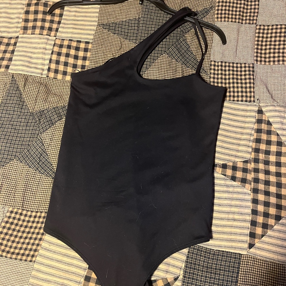 Abercrombie One Shoulder Bodysuit